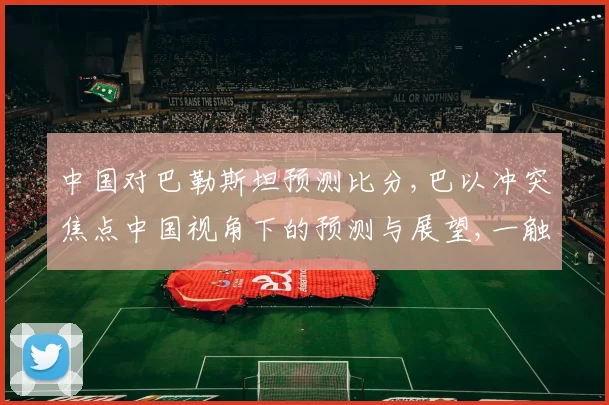 中国对巴勒斯坦预测比分,巴以冲突焦点中国视角下的预测与展望,一触即发